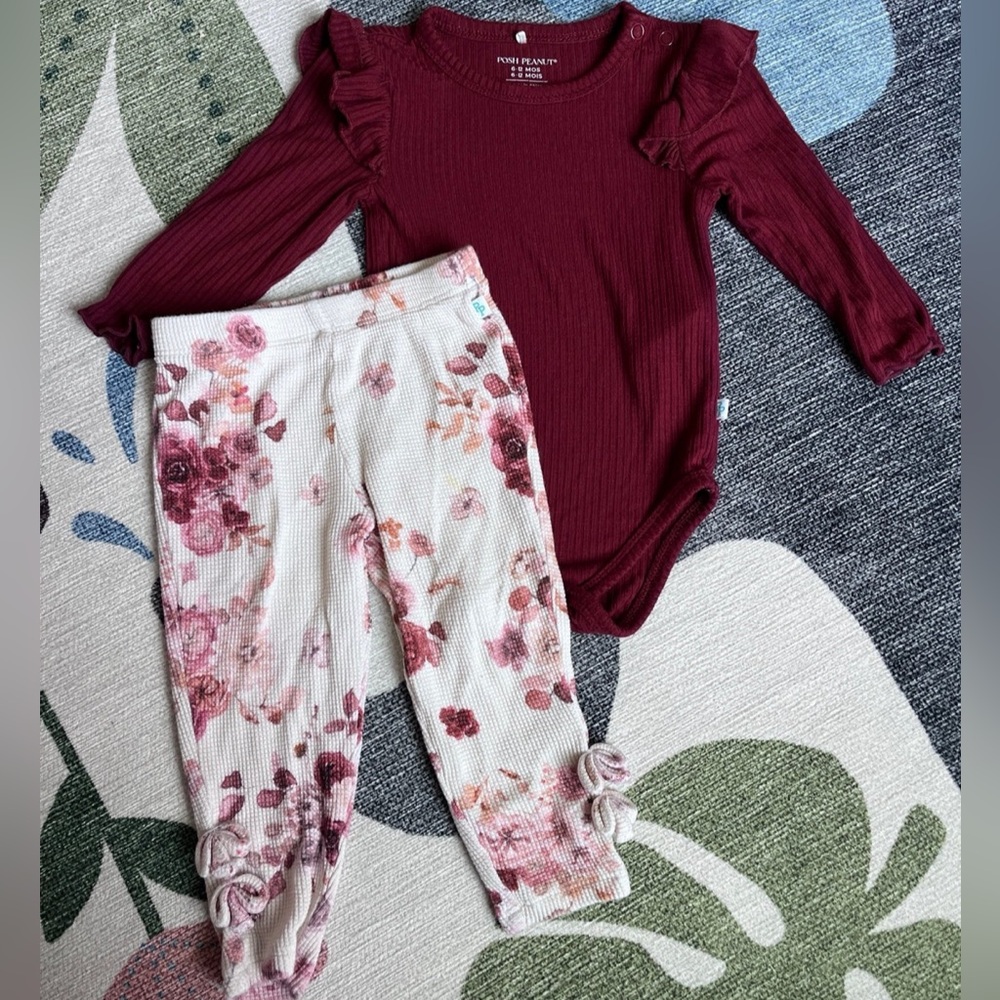 Posh Peanut Floral Outfit